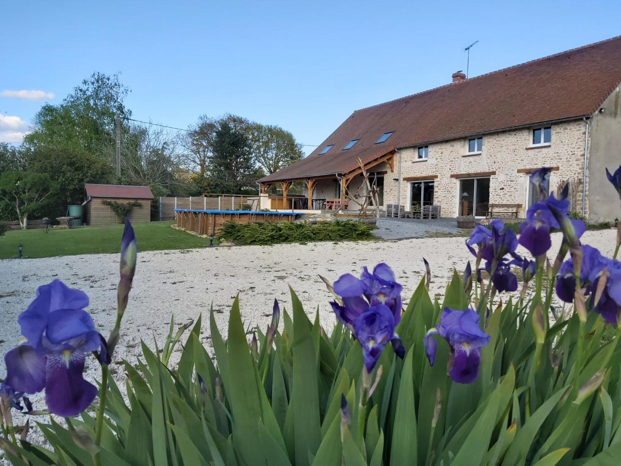 Bed and Breakfast Le Pre De La Rue Bouesse Exterior foto